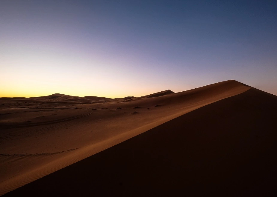Sonnenuntergang Namibia Dune 45 Düne Wanderung Dünenwanderung